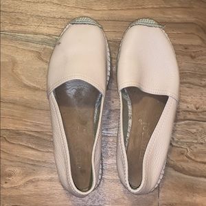 Maypol light pink slip on shoes